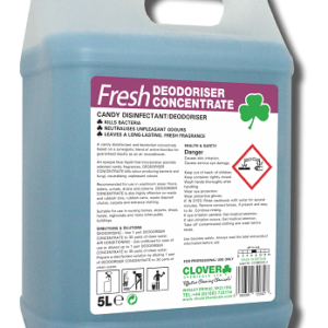 FRESH DEODORISER CONCENTRATE  CANDY DISINFECTANT 5L